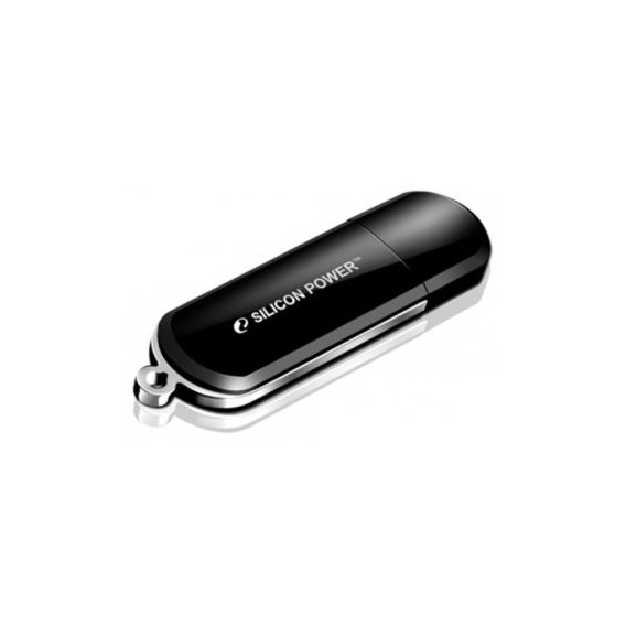 USB-флешка Silicon Power 32GB LuxMini 322 Black (SP032GBUF2322V1K)