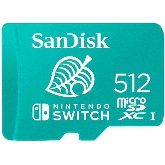 Карта памяти SanDisk 512GB microSDXC for Nintendo Switch SDSQXAO-512G-GNCZN