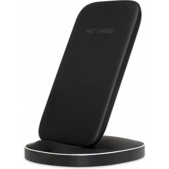 Зарядное устройство Qitech Wireless Charger Stand Black (QT-Stand2bk)