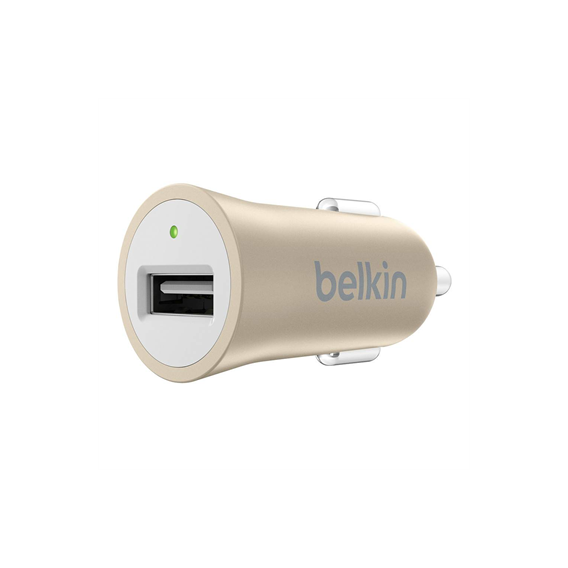 Зарядное устройство Belkin USB Car Charger Mixit Premium Metallic 2.4A Gold (F8M730btGLD)