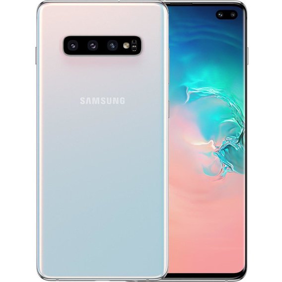 Смартфон Samsung Galaxy S10+ 8/512GB Dual Ceramic White G975 (UA UCRF)