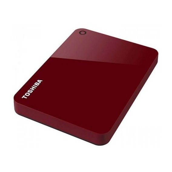 Внешний жесткий диск USB 2.0TB Toshiba Canvio Advance Red (HDTC920ER3AA)