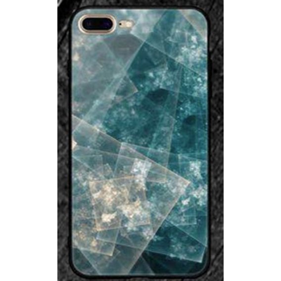 Аксессуар для iPhone Fashion YCT TPU+Glass Emerald for iPhone SE 2020/iPhone 8/iPhone 7