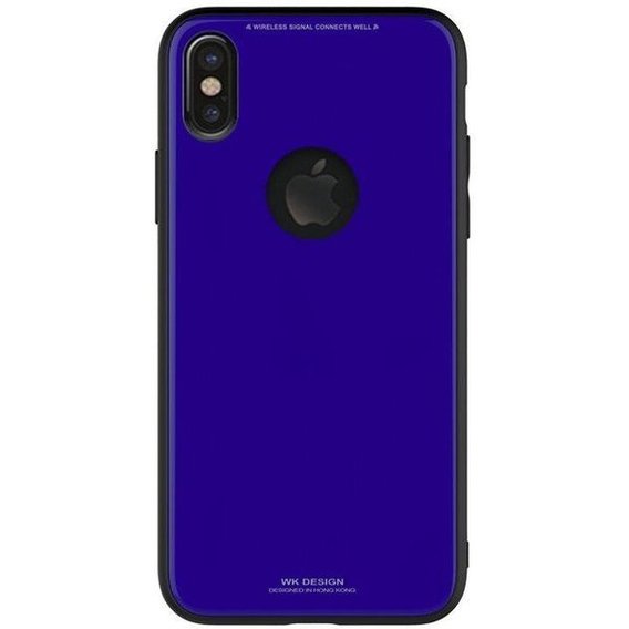 Аксессуар для iPhone WK Azure Stone Case Dark Blue (WPC-051) for iPhone X/iPhone Xs