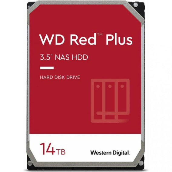Внутренний жесткий диск WD Red Plus 14 TB (WD140EFGX)