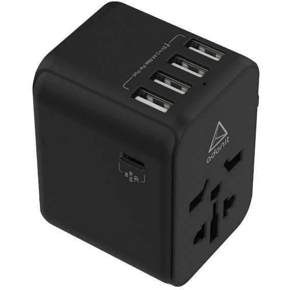 Зарядное устройство Adonit USB Wall Charger Universal Travel 30W Black (PD-4A1C)
