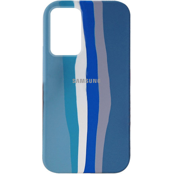 Аксессуар для смартфона Mobile Case Silicone Cover Shield Camera Rainbow Blue for Samsung A725 Galaxy A72 / A726 Galaxy A72 5G