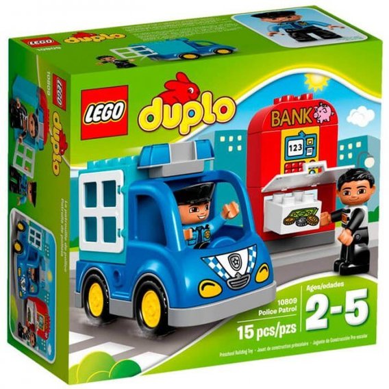 Конструктор LEGO DUPLO Полицейский патруль (10809)