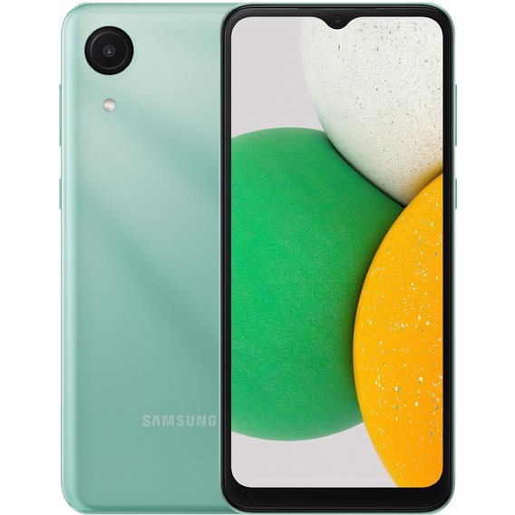 Смартфон Samsung Galaxy A03 Core 2/32GB Light Green A032F (UA UCRF)
