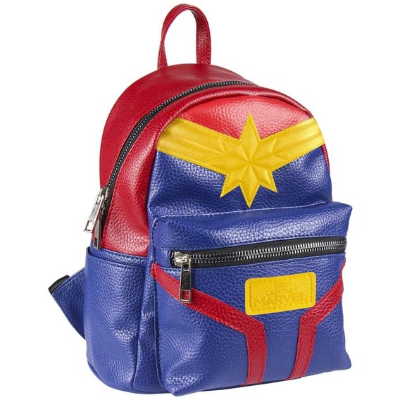 Рюкзак Cerda Captain Marvel Casual Fashion Faux-Leather Backpack