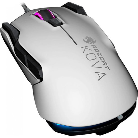 Мышь ROCCAT Kova AIMO Ambidextrous RGB Gaming Mouse White (ROC-11-507)