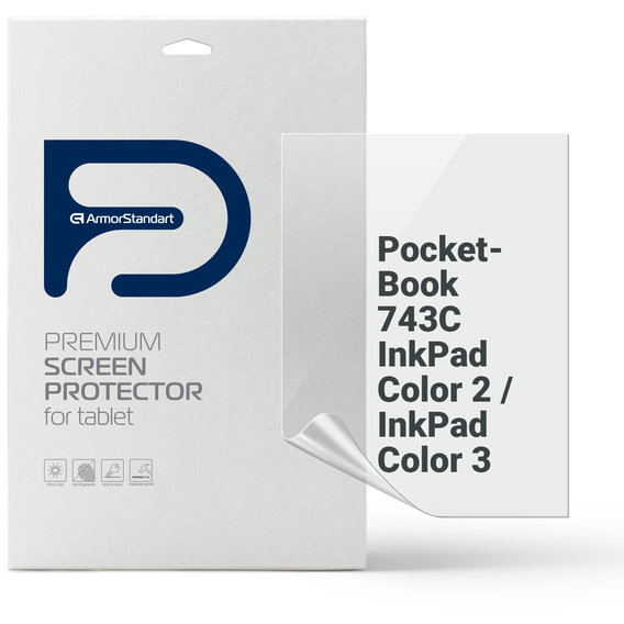 Аксессуар к электронной книге ArmorStandart Hydro-Gel Screen Protector Matte for PocketBook 743C InkPad Color 2 / InkPad Color 3 (ARM73468)