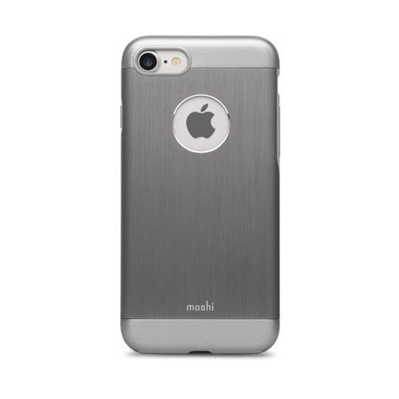 Аксессуар для iPhone Moshi iGlaze Armour Metallic Gun Metal Gray (99MO088021) for iPhone SE 2020/iPhone 8/iPhone 7