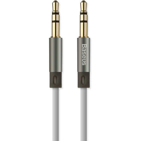 Кабель Baseus Audio Cable AUX 3.5mm Jack Fluency 1.2m Sky Grey (WEBASEAUX-LA0G)