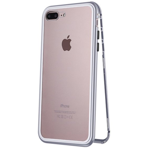 Аксессуар для iPhone WK Magnets Case Silver (WPC-103) for iPhone 8 Plus/iPhone 7 Plus