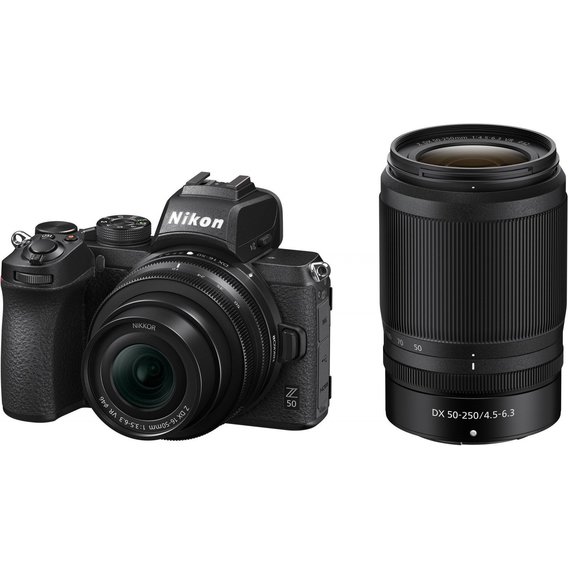 Nikon Z50 kit (16-50mm + 50-250mm) VR