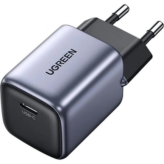 Зарядний пристрій Ugreen USB-C Wall Charger CD319 Nexode Mini 30W Gray (90666)