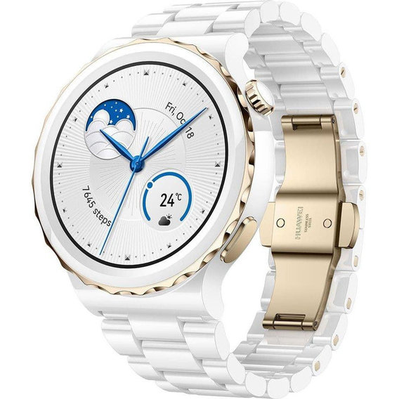 Смарт-часы Huawei Watch GT 3 Pro 43mm Ceramic White