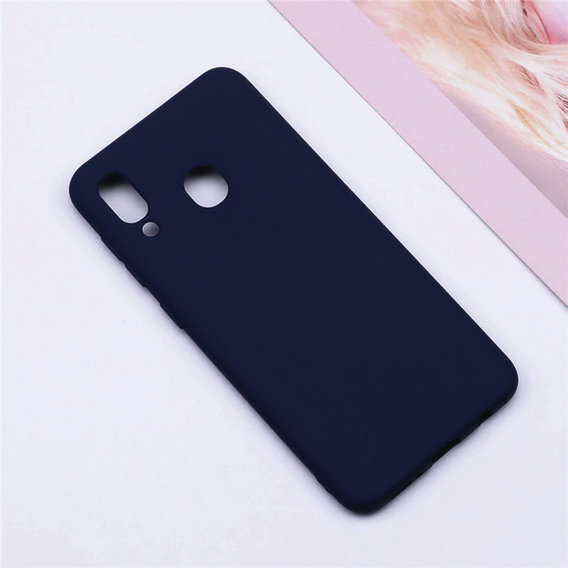 Аксессуар для смартфона Mobile Case Soft-touch Blue for Samsung A405 Galaxy A40
