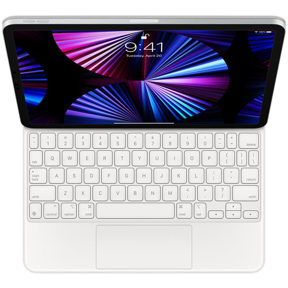 Аксессуар для iPad Apple Smart Keyboard Magic White (MJQJ3) for iPad Air 2020/iPad Air 2022/iPad Pro 11" (2018-2022)