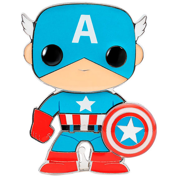 Пин Funko Pop серии Marvel – Капитан Америка (MVPP0008)