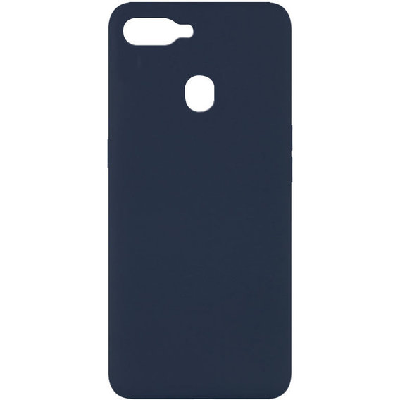 Аксессуар для смартфона Mobile Case Silicone Cover without Logo Midnight blue for Oppo A5s