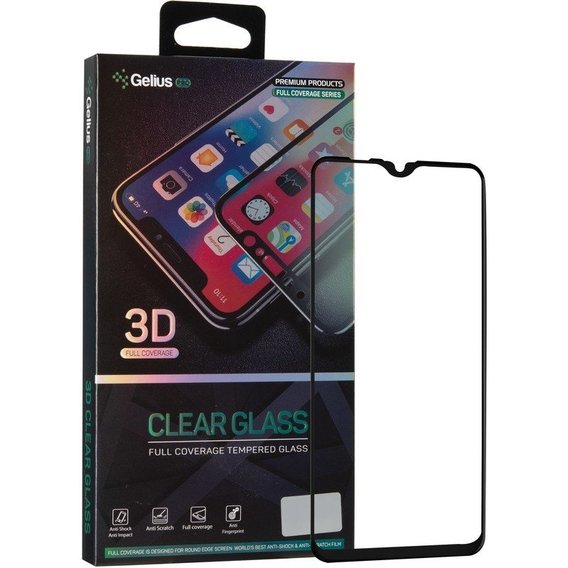 Аксессуар для смартфона Gelius Tempered Glass Pro 3D Black for Samsung A105 Galaxy A10