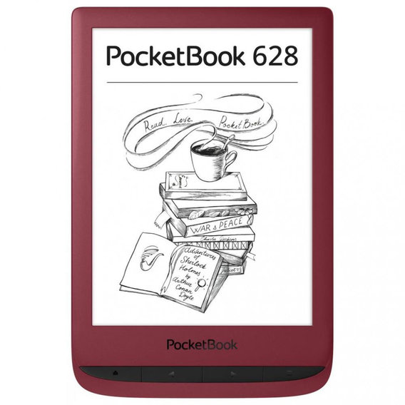 Электронная книга PocketBook 628 Touch Lux 5 Ruby Red (PB628-R-CIS/PB628-R-WW)