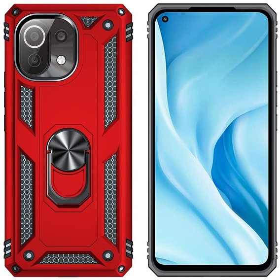 Аксессуар для смартфона BeCover Military Red for Xiaomi Mi 11 Lite / Mi 11 Lite 5G (706644)