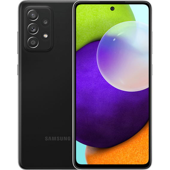 Смартфон Samsung Galaxy A52 5G 6 / 128GB Dual Awesome Black A526