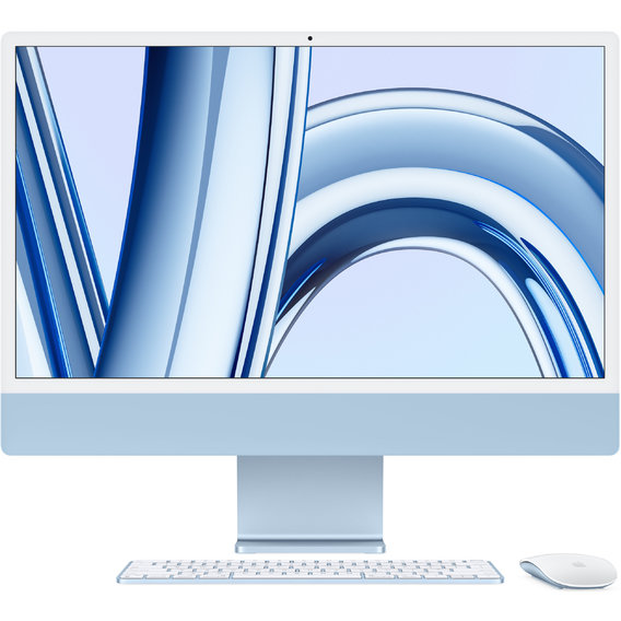 Компьютер Apple iMac M3 24" 256GB 8GPU Blue (MQRC3) 2023