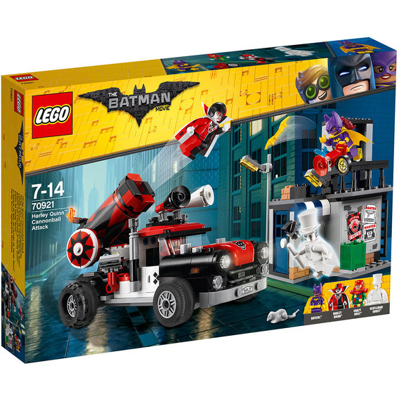 Конструктор LEGO Batman Movie Пушечное нападение Харли Квинн (70921)