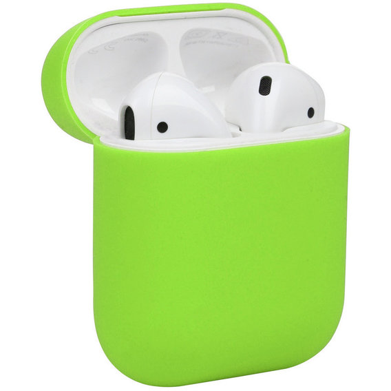 Чехол для наушников BeCover Silicone Case Green (703347) for Apple AirPods