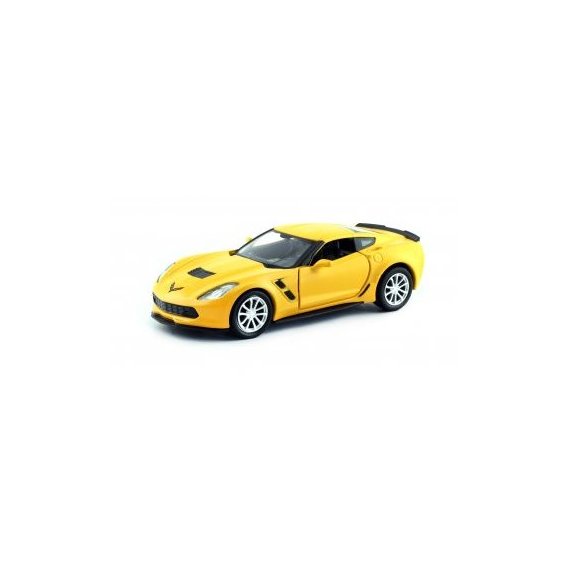 Машинка Uni-fortune Chevrolet Corvette C7 желтая (554039М(С))