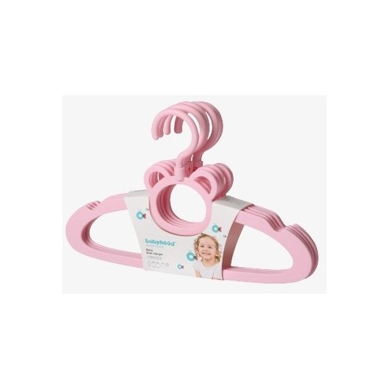 Вешалка детская Babyhood розовая (BH-724P)