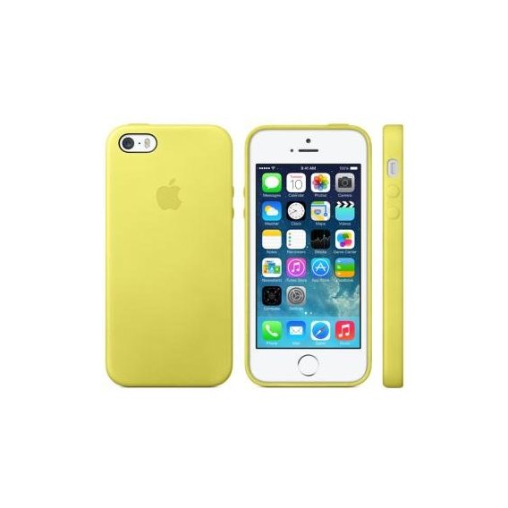 Аксессуар для iPhone Apple Case Yellow (MF043) for iPhone SE/5S