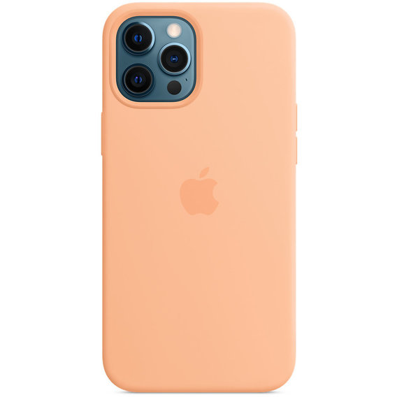 Аксессуар для iPhone Apple Silicone Case with MagSafe Cantaloupe (MK073) for iPhone 12 Pro Max