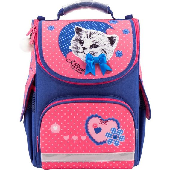 Рюкзак школьный каркасный Kite Pretty kitten K18-501S-7