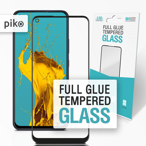 Аксессуар для смартфона Piko Tempered Glass Full Glue Black for ZTE Blade V2020