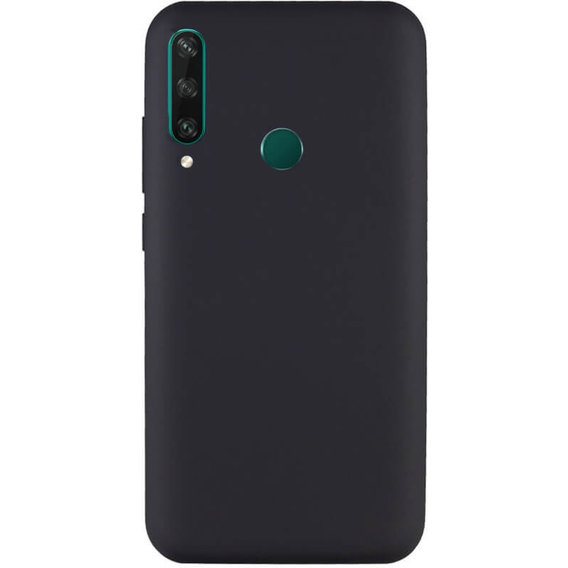 Аксессуар для смартфона Mobile Case Silicone Cover without Logo Black for Huawei Y6p