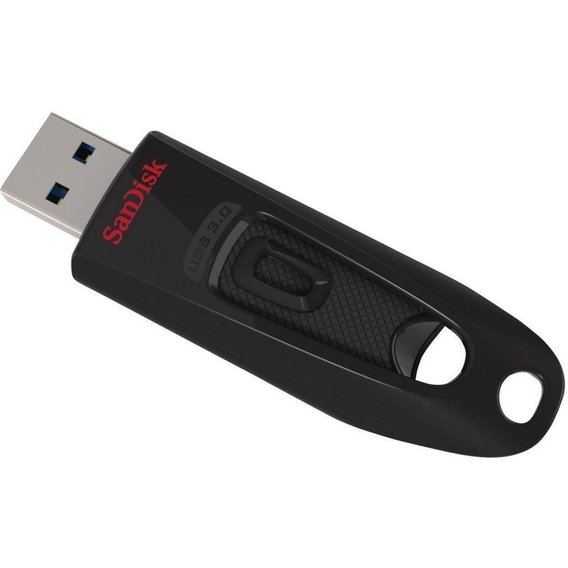 USB-флешка SanDisk 128GB Ultra USB 3.0 Black (SDCZ48-128G-U46)