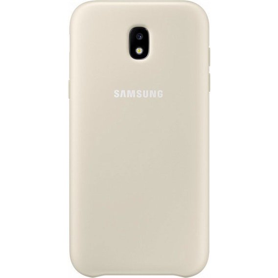 Аксессуар для смартфона Samsung Dual Layer Cover Gold (EF-PJ330CFEGRU) for Samsung J330 Galaxy J3 2018
