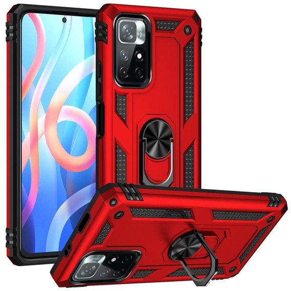 Аксессуар для смартфона BeCover Military Red for Xiaomi Poco M4 Pro 5G (707122)