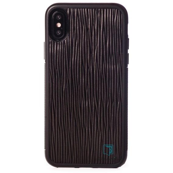 Аксессуар для iPhone Gmakin Leather Case EPI Black (GLI04) for iPhone X/iPhone Xs