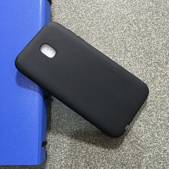 Аксессуар для смартфона Mobile Case Silicone Cover Black for Samsung J730 Galaxy J7 2017