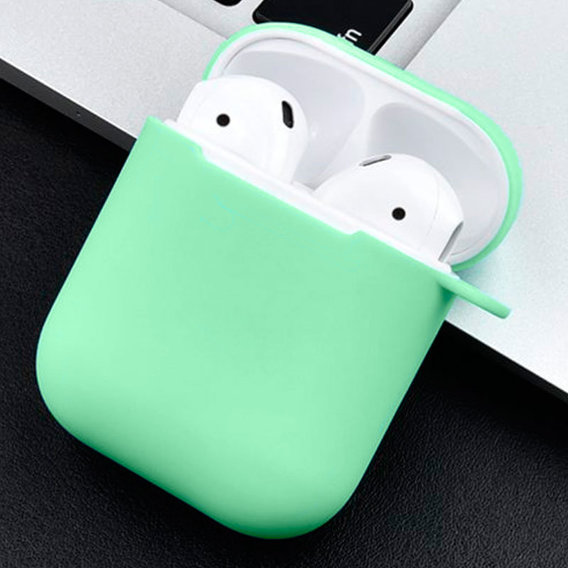 Чехол для наушников WIWU iGlove Case Light Green for Apple AirPods