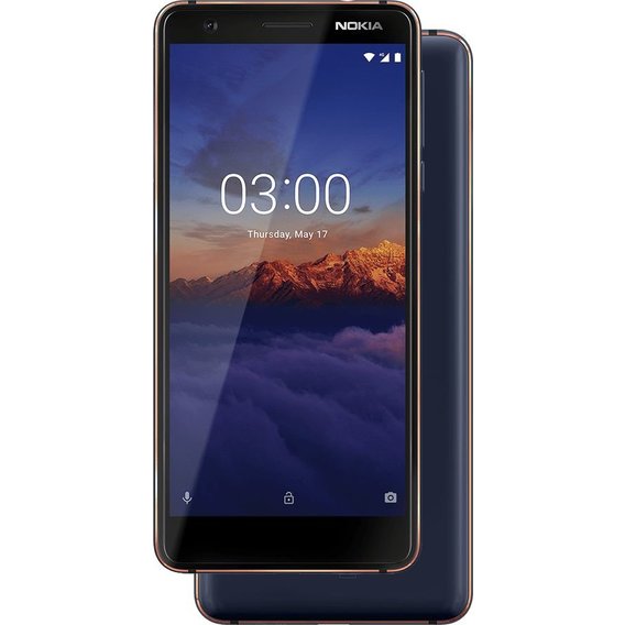 Смартфон Nokia 3.1 Dual Sim 2/16GB Blue (UA UCRF)