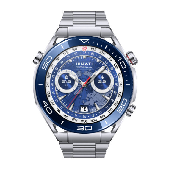 Смарт-часы Huawei Watch Ultimate Titanium Strap Voyage Blue