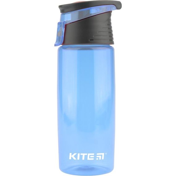 Бутылочка для воды Kite 550 мл, голубая (K18-401-04)