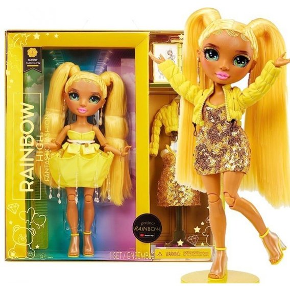 Кукла Rainbow High Fantastic Fashion Violet Poppy Sunny Madison с аксессуарами (587347)